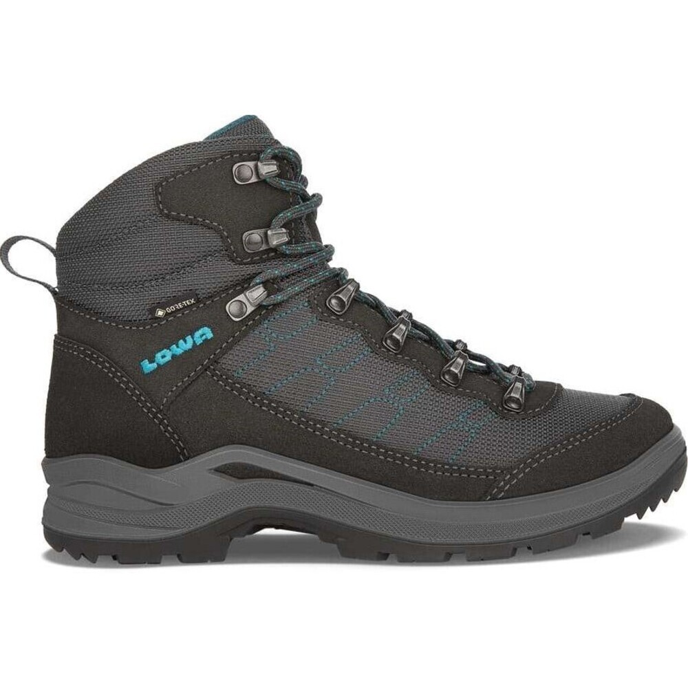 Lowa Taurus Pro GTX Mid Women 6.5 Black Suede Waterproof Hiking Shoes GBNC684